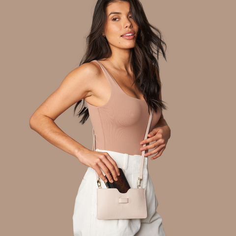Emilee Crossbody Phone Clutch Bag - Susan Faris Collection