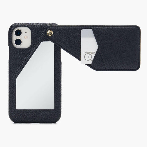 Evelyn iPhone Case w/Wallet & Mirror - Susan Faris Collection