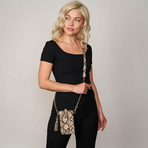 jackie crossbody python