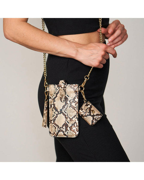 jackie crossbody python