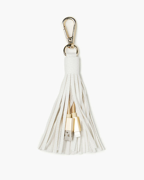 apple charging cable white