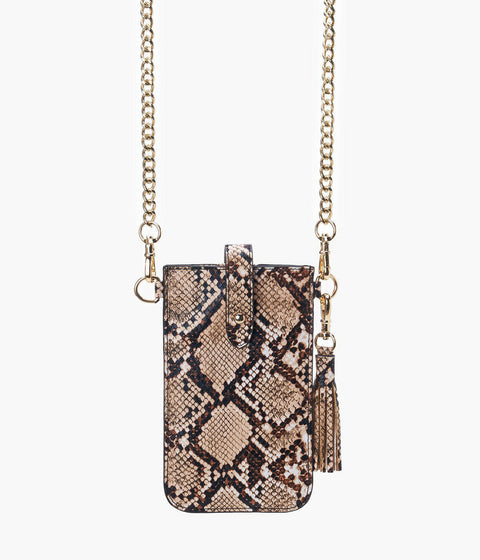 jackie crossbody python