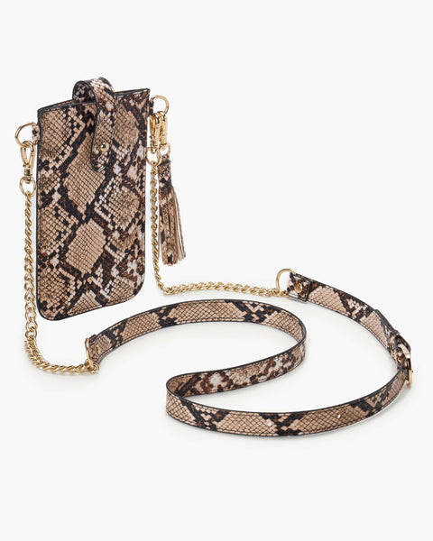 jackie crossbody Python