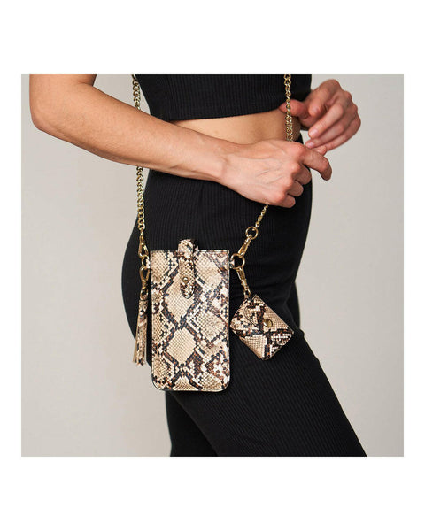 jackie crossbody python