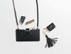 emilee crossbody Black with accessories